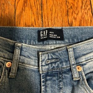 Gap High Rise Vintage Slim Jeans
